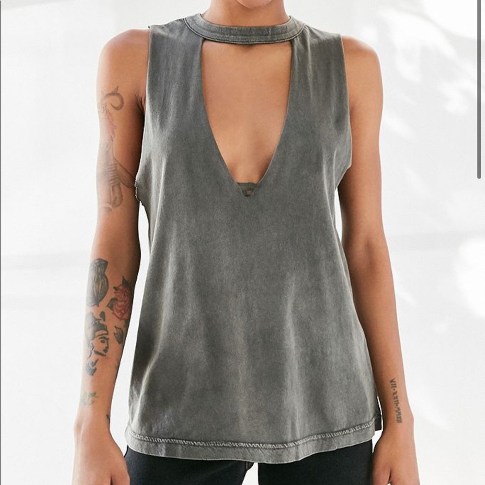 Urban Outfitters Silence + Noise Cut Out tank